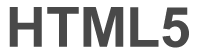 HTML5 tech icon